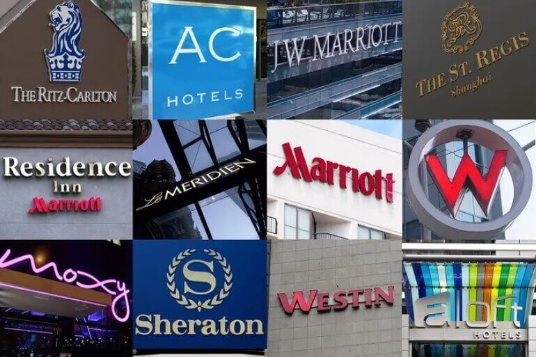 Discover the most popular hotel brands in the UK. These hotel brands include Hilton, Premier Inn, Travelodge, Holiday Inn, etc